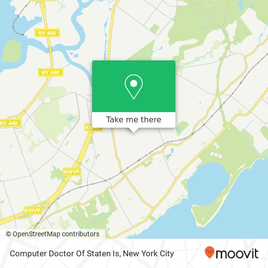 Mapa de Computer Doctor Of Staten Is