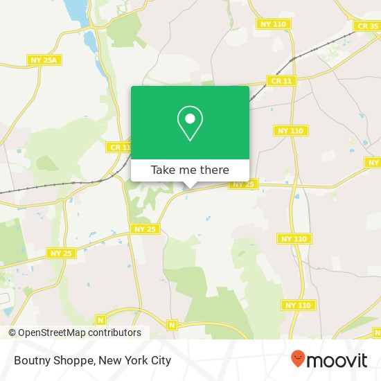 Mapa de Boutny Shoppe