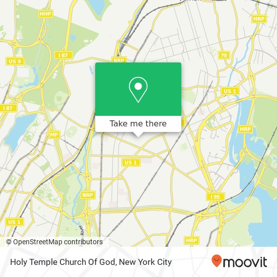 Holy Temple Church Of God map