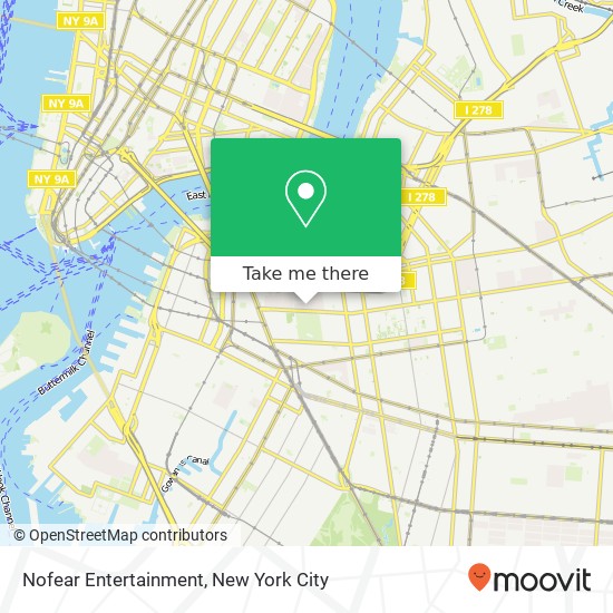 Nofear Entertainment map