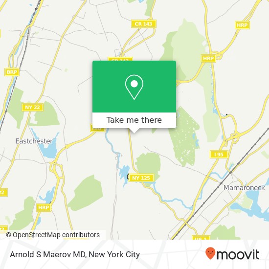 Arnold S Maerov MD map