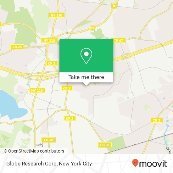 Globe Research Corp map