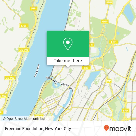 Mapa de Freeman Foundation