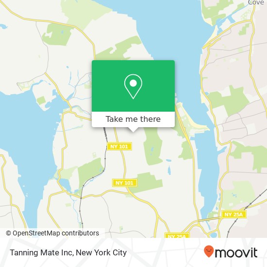 Tanning Mate Inc map