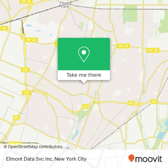 Elmont Data Svc Inc map