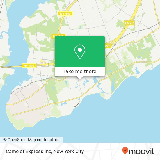 Camelot Express Inc map