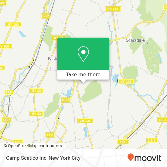 Camp Scatico Inc map