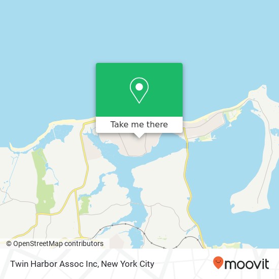 Mapa de Twin Harbor Assoc Inc