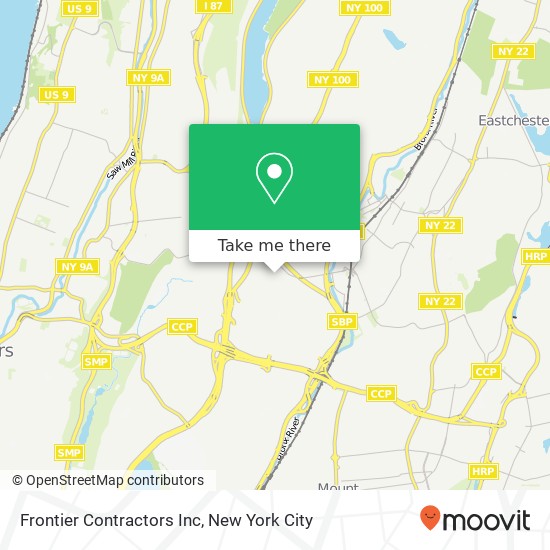 Mapa de Frontier Contractors Inc