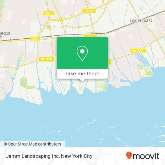 Mapa de Jemm Landscaping Inc