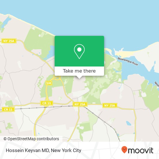 Hossein Keyvan MD map