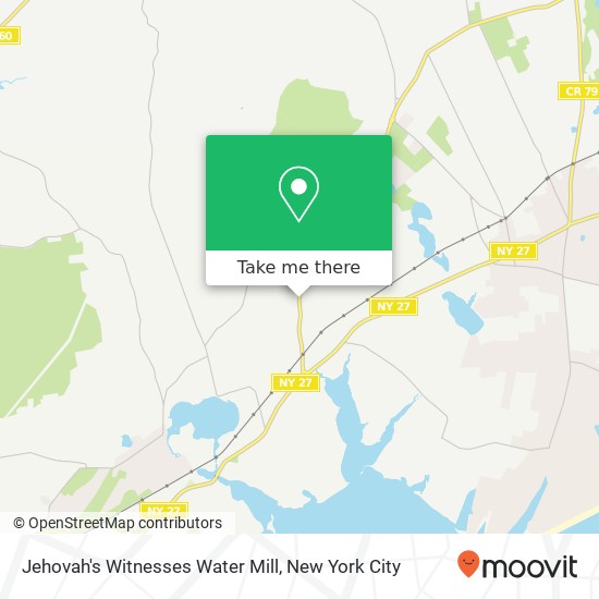 Jehovah's Witnesses Water Mill map