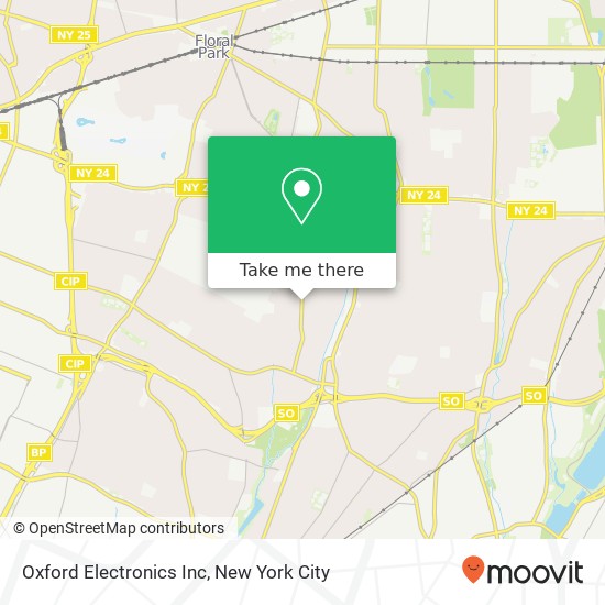 Mapa de Oxford Electronics Inc