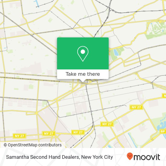 Mapa de Samantha Second Hand Dealers