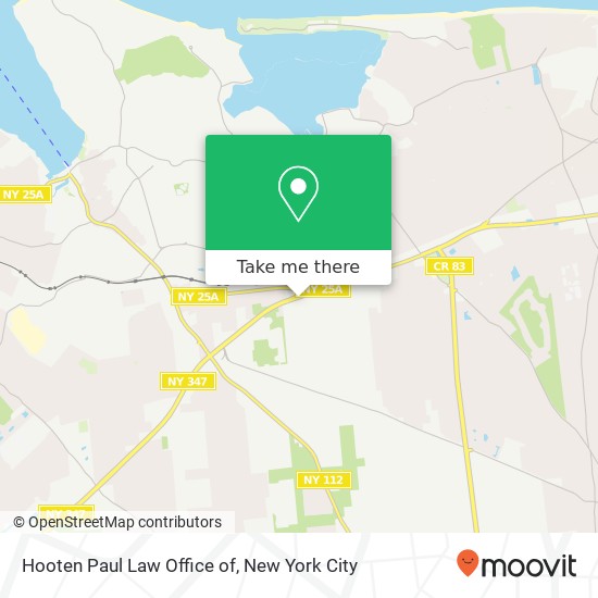 Mapa de Hooten Paul Law Office of