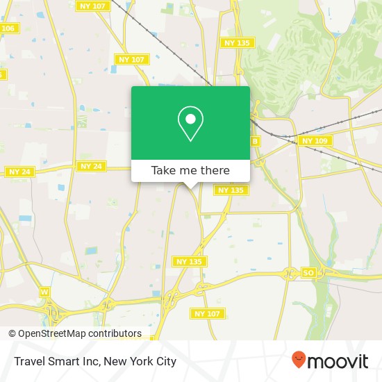 Mapa de Travel Smart Inc