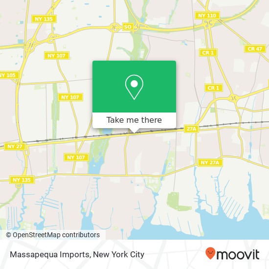 Massapequa Imports map