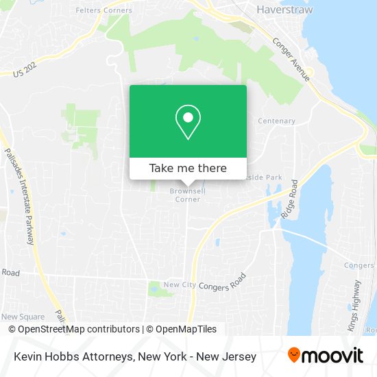 Kevin Hobbs Attorneys map