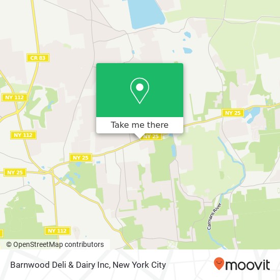 Mapa de Barnwood Deli & Dairy Inc