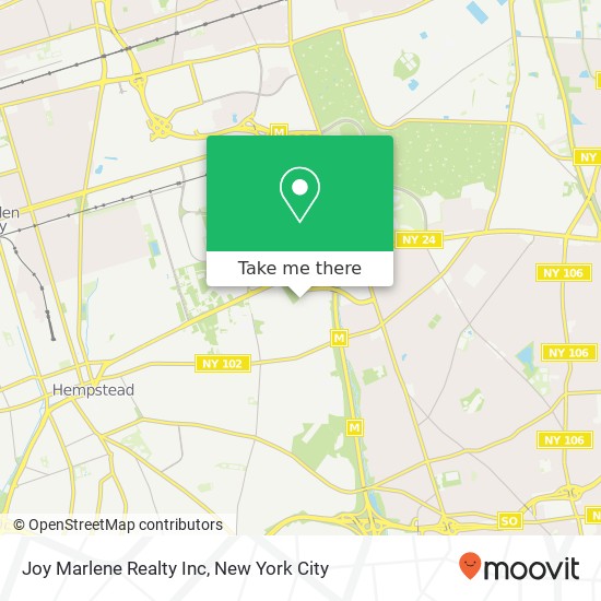 Mapa de Joy Marlene Realty Inc