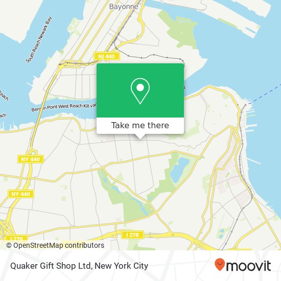 Quaker Gift Shop Ltd map