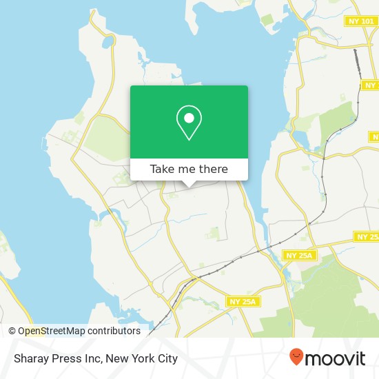 Mapa de Sharay Press Inc