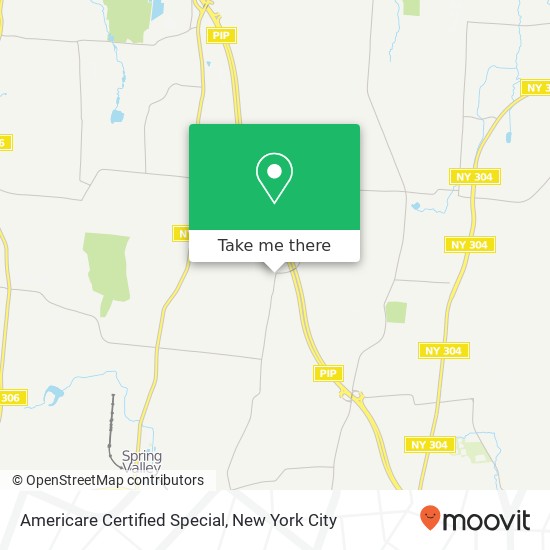 Americare Certified Special map