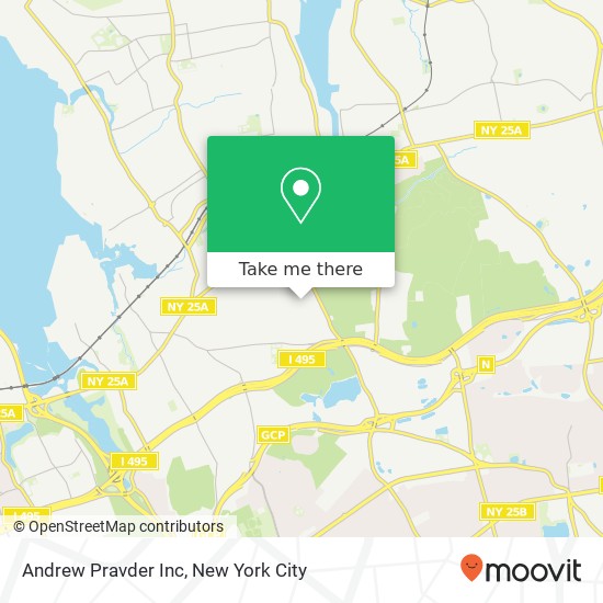 Andrew Pravder Inc map