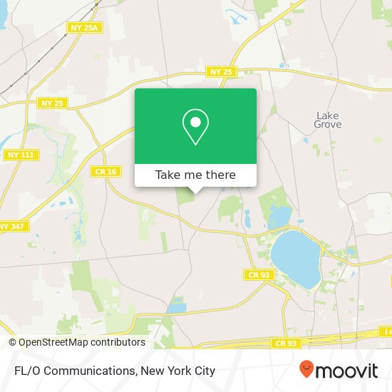 FL/O Communications map