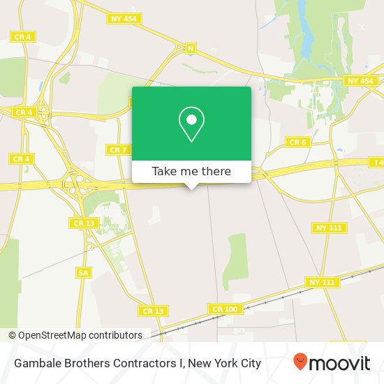 Mapa de Gambale Brothers Contractors I