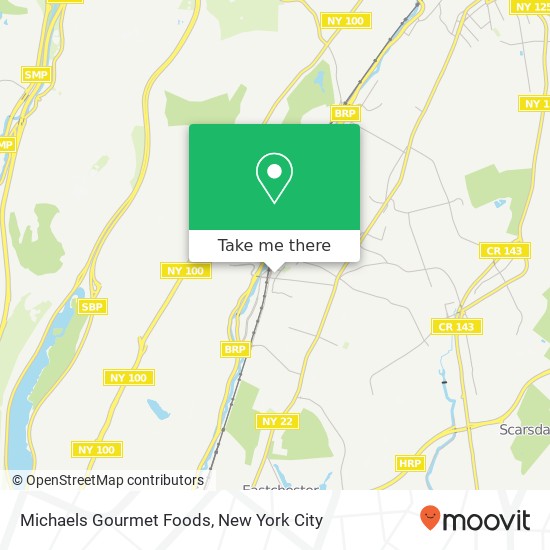 Mapa de Michaels Gourmet Foods