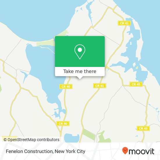 Fenelon Construction map