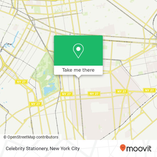 Mapa de Celebrity Stationery