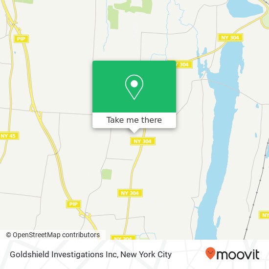 Goldshield Investigations Inc map