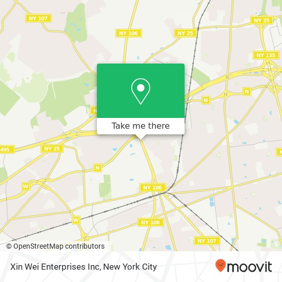 Xin Wei Enterprises Inc map