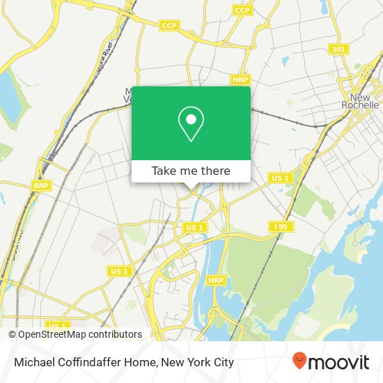 Michael Coffindaffer Home map