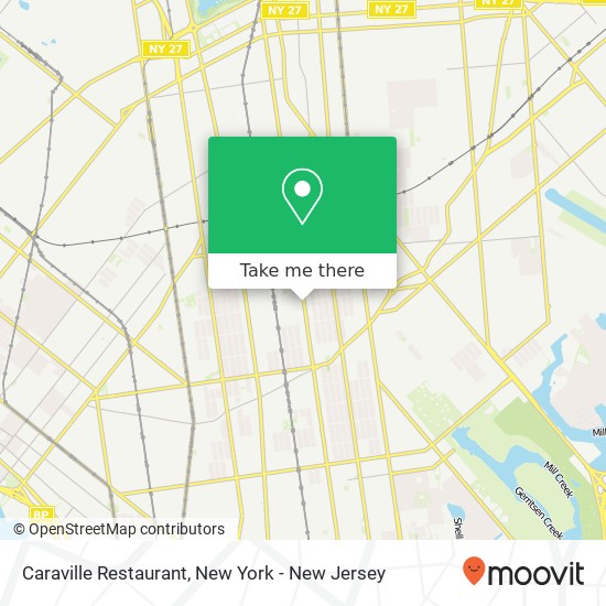 Caraville Restaurant map
