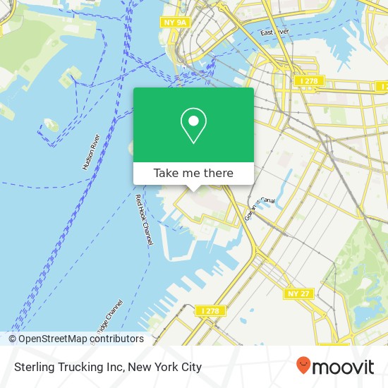 Mapa de Sterling Trucking Inc