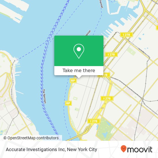 Accurate Investigations Inc map