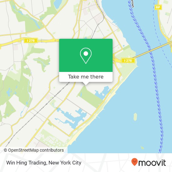 Win Hing Trading map