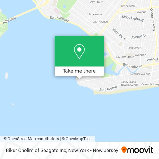 Mapa de Bikur Cholim of Seagate Inc