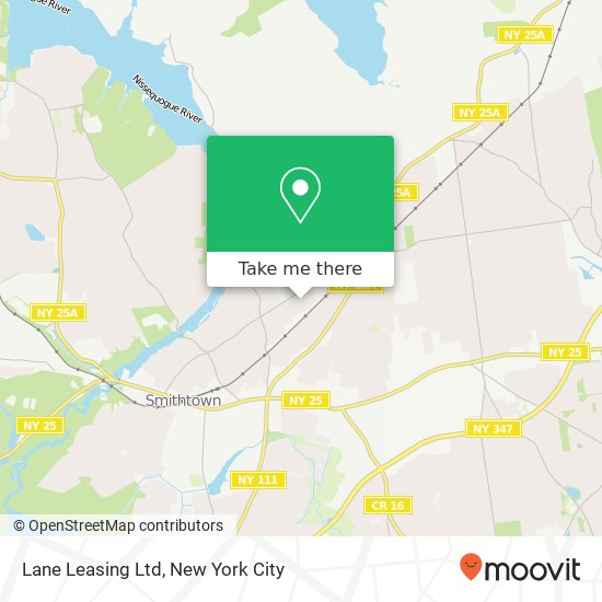 Mapa de Lane Leasing Ltd