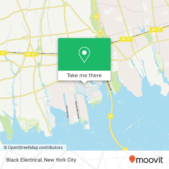 Black Electrical map
