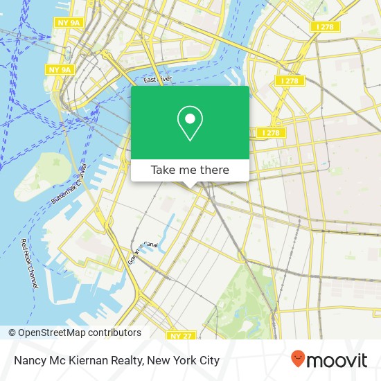 Nancy Mc Kiernan Realty map