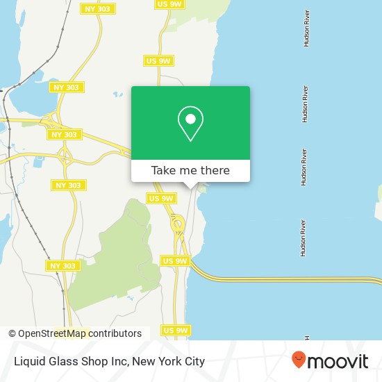 Liquid Glass Shop Inc map