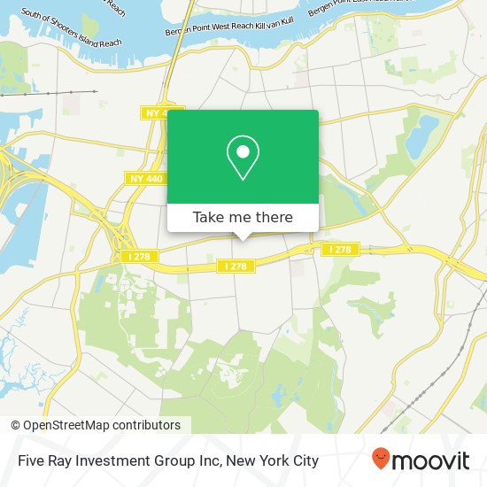 Mapa de Five Ray Investment Group Inc