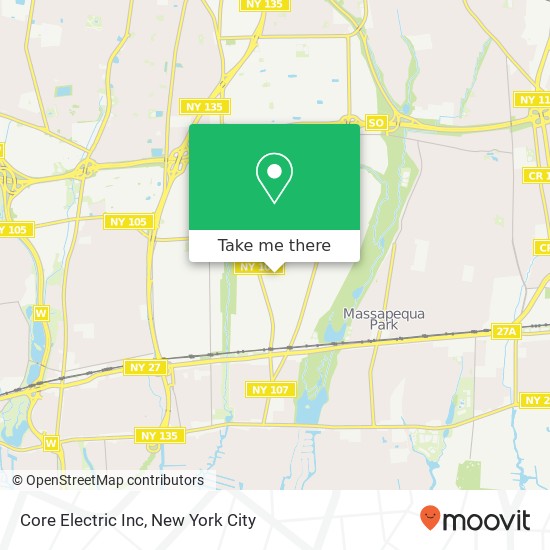 Core Electric Inc map