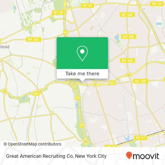 Mapa de Great American Recruiting Co