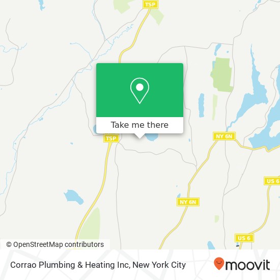 Mapa de Corrao Plumbing & Heating Inc