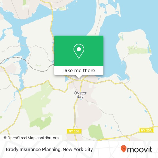 Brady Insurance Planning map